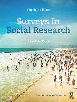 cover image of Surveys In Social Research